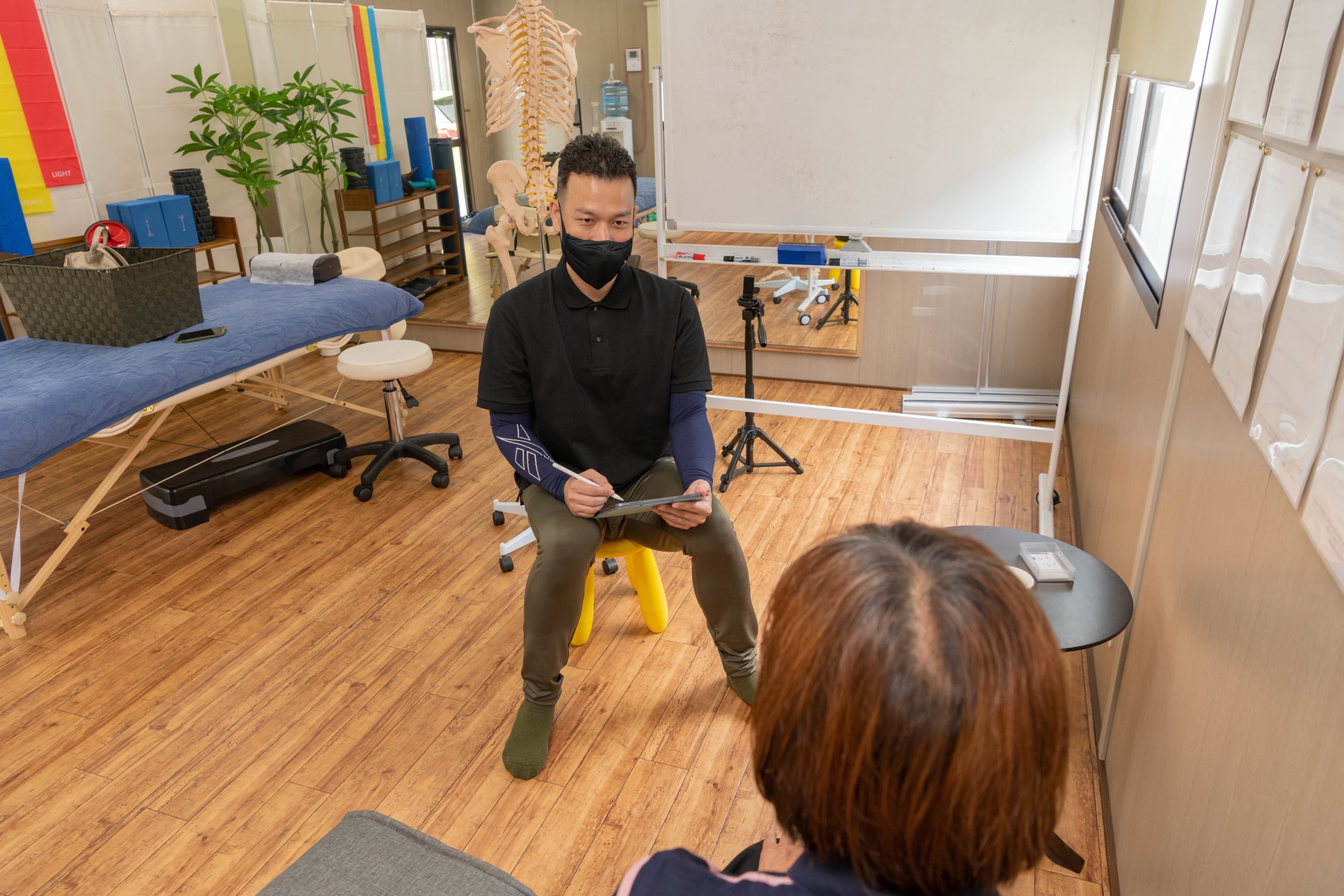 丁寧なケア施術